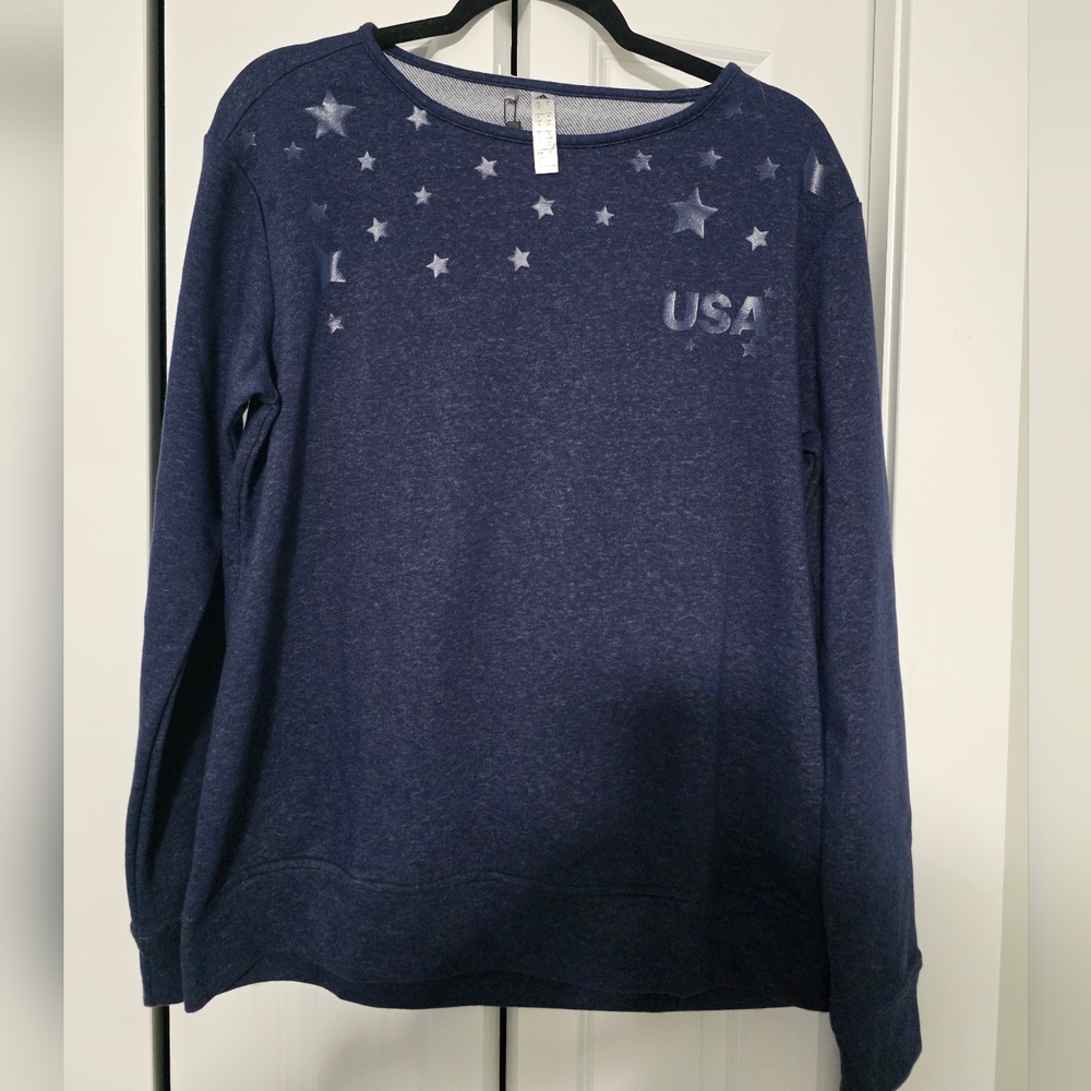 adidas Women's Starry Navy Sweater